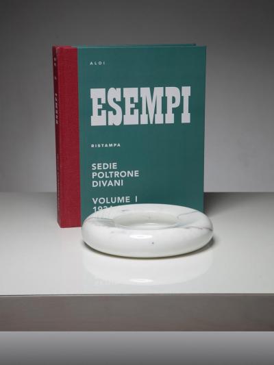 Carrara Marble Centerpiece by Di Rosa and Giusti for Up Up Italy 1970s