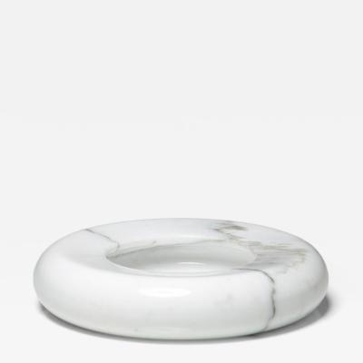 Carrara Marble Centerpiece by Di Rosa and Giusti for Up Up Italy 1970s
