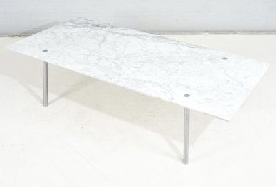 Carrara Marble Dining Table William Ross Douglas for Laverne