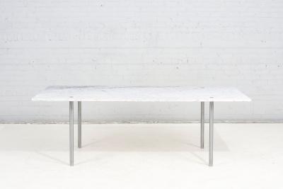 Carrara Marble Dining Table William Ross Douglas for Laverne