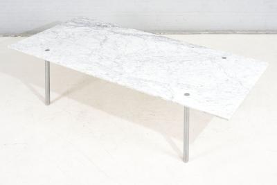 Carrara Marble Dining Table William Ross Douglas for Laverne