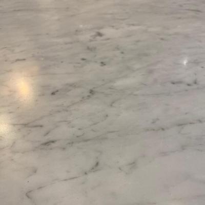 Carrara Marble Square Tray Side Table