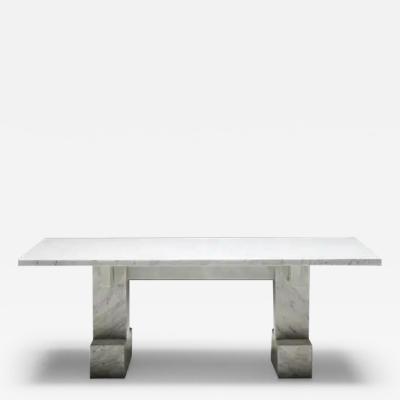 Carrara Marble Table Italy 1970s
