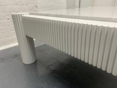 Carrara Marble Top Coffee Table