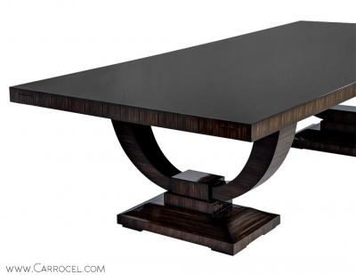 Carrocel Custom Macassar Ebony Dining Table