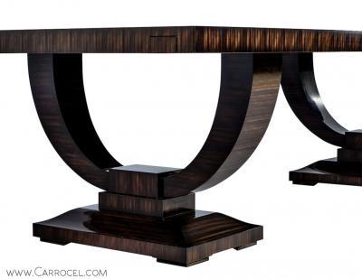 Carrocel Custom Macassar Ebony Dining Table