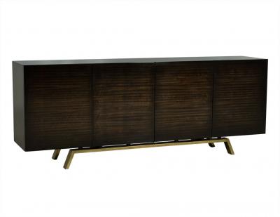 Carrocel Custom Made Walnut Sideboard Buffet