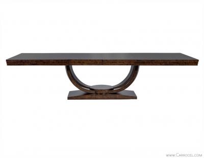 Carrocel Custom Olive Burled Dining Table