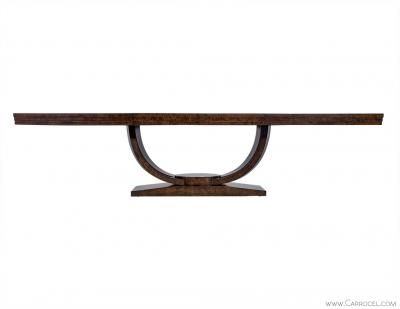 Carrocel Custom Olive Burled Dining Table