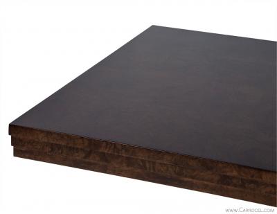 Carrocel Custom Olive Burled Dining Table