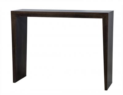 Carrocel Custom Walnut Console Table and Stool Set