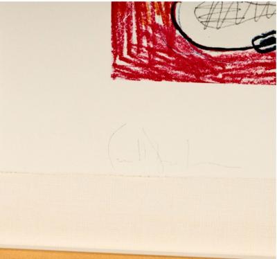 Carroll Dunham Colored Etching II Signed and Numbered