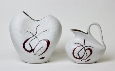 Carstens T nnieshof Early Carstens Tonnieshof Attika 1960 Ceramic Pottery 1958 Germany