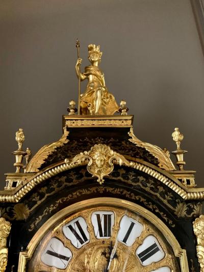 Cartel and its Wall Consol Louis XIV style Thuret Paris