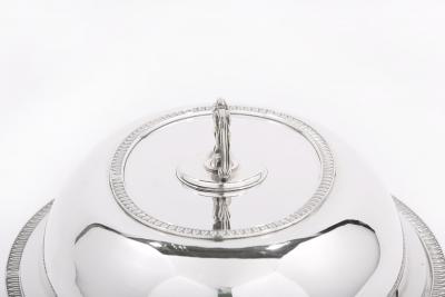 Cartier Sterling Silver Tableware Covered Dish