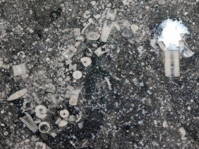 Carved Belgian Bluestone Square Dining Center Table with Baluster form Base