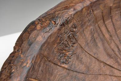 Carved Brutalist Fruit Bowl Europe ca 1960s