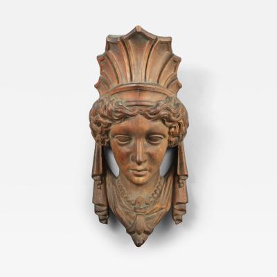 Carved Bust of Lady Columbia