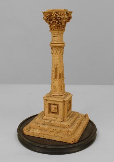 Carved Cork Neo Classic Column Model