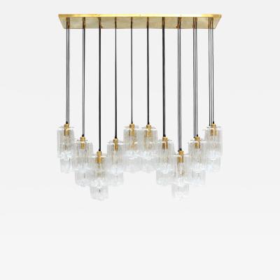 Carved Crystal Suspension Lamp