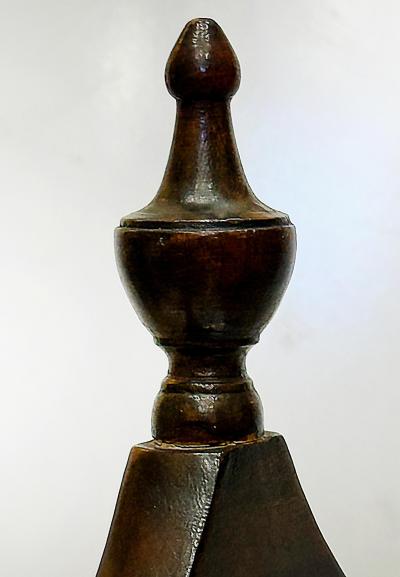 Carved End of Indo British Colonial Period Lounge Chairs Pair