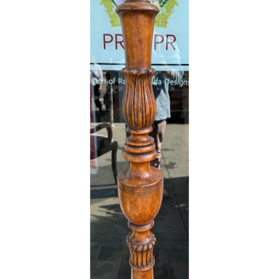 Carved Floor Lamp