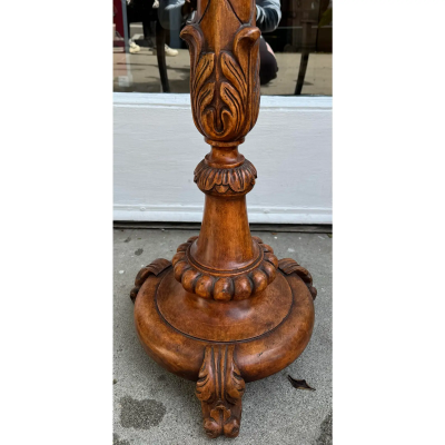 Carved Floor Lamp