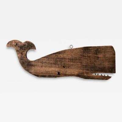 Carved Folk Art Whale