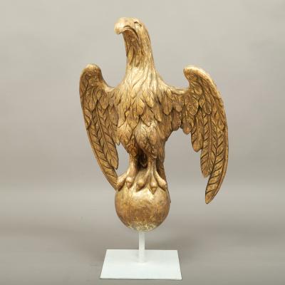 Carved Giltwood Eagle