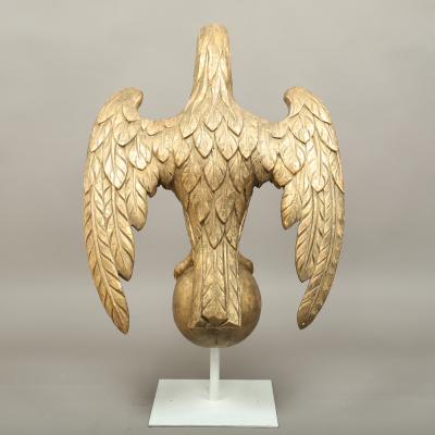 Carved Giltwood Eagle