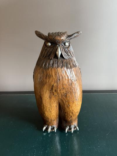 Carved Spanish Owl