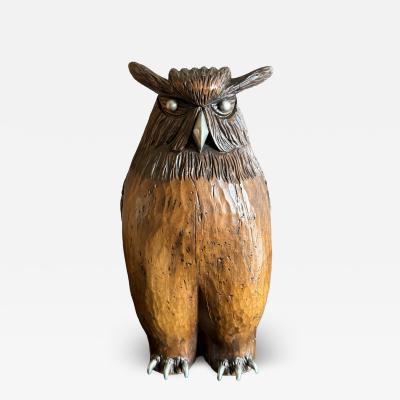 Carved Spanish Owl