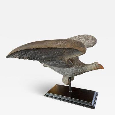 Carved Spread Wing Eagle