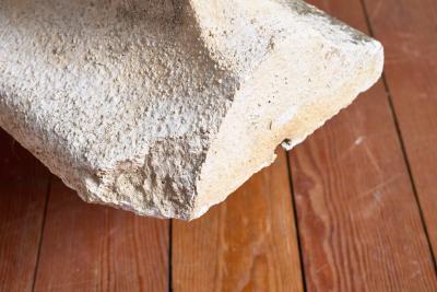 Carved Stone Architectural Planter