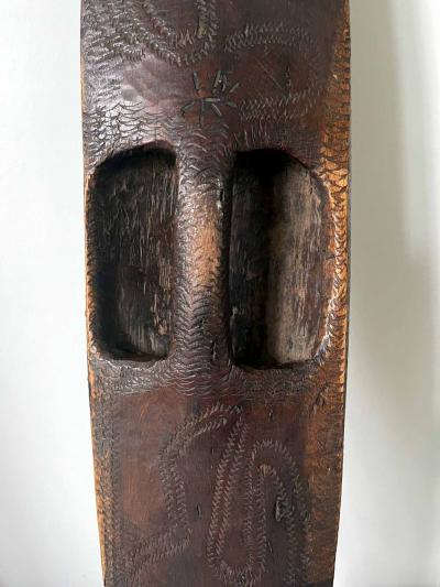 Carved Wood Aboriginal Shield Western Australia