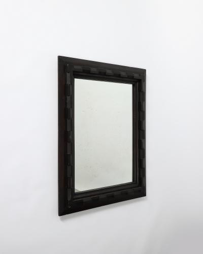 Carved Wood Framed Mirror France c 1930