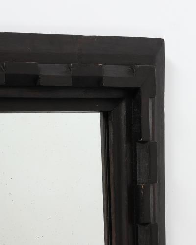 Carved Wood Framed Mirror France c 1930