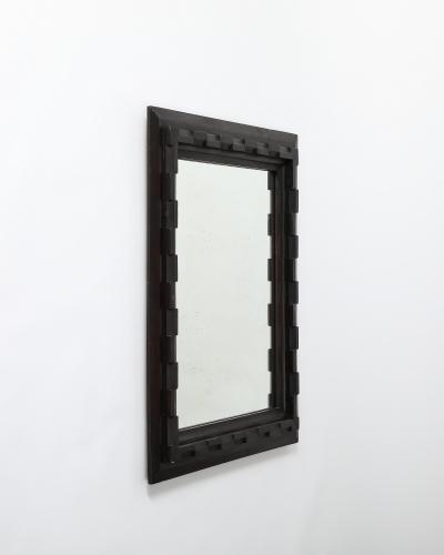 Carved Wood Framed Mirror France c 1930