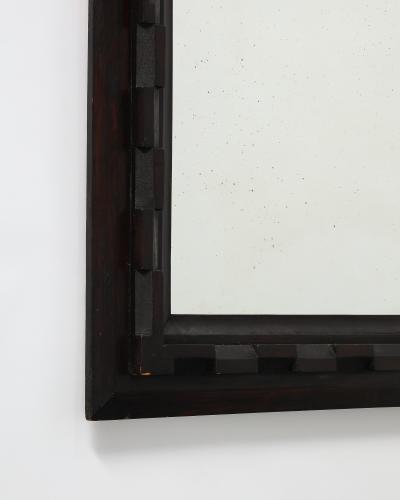 Carved Wood Framed Mirror France c 1930