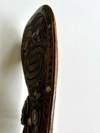 Carved Wood M ori Wahaika Club New Zeland