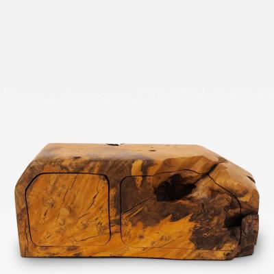 Carved Wooden Jewelry Box