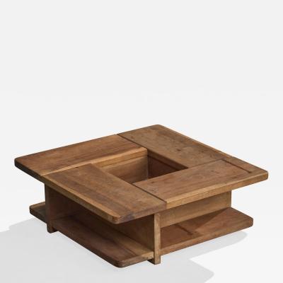 Casa Coffee Table in Wood Finland Brazil 1960s