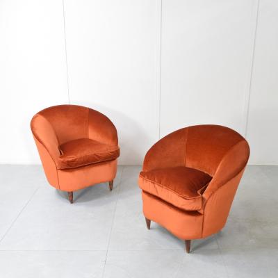 Casa E Giardino Casa Giardino pair of armchairs 1950s 