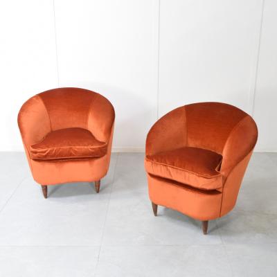 Casa E Giardino Casa Giardino pair of armchairs 1950s 