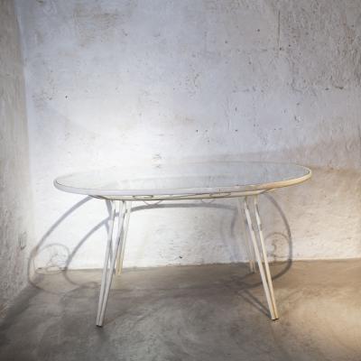 Casa E Giardino Wrought iron table from the 1950s Casa e Giardino