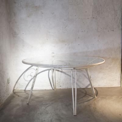 Casa E Giardino Wrought iron table from the 1950s Casa e Giardino