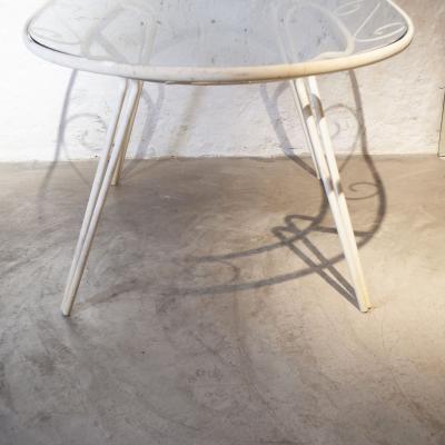 Casa E Giardino Wrought iron table from the 1950s Casa e Giardino
