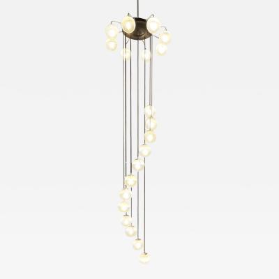 Cascade chandelier by Rossini Illuminazione 1960s