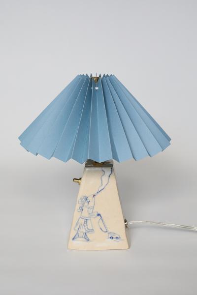Cassie Nozil Fish Dad Ceramic Lamp by Cassie Nozil 2026