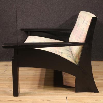Cassina Hill House design Italian sofa in Art Nouveau style from the 80